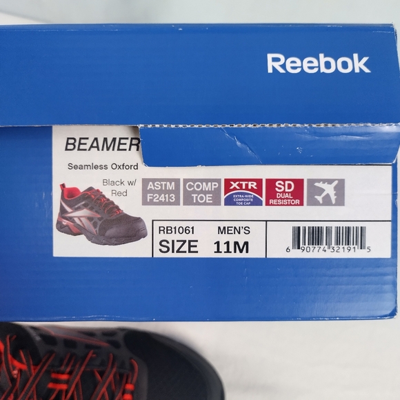 Reebok Men's Size 11 Beamer Composite To 3d Fuse Frame RB1061 New With Box - Picture 12 of 15